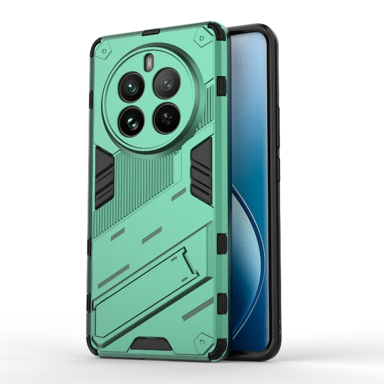 Punk Armor 2 in 1 PC + TPU Phone Case with Holder, For Realme 12 Pro 5G Global, For Realme C67 4G Global, For Realme 11 4G Global