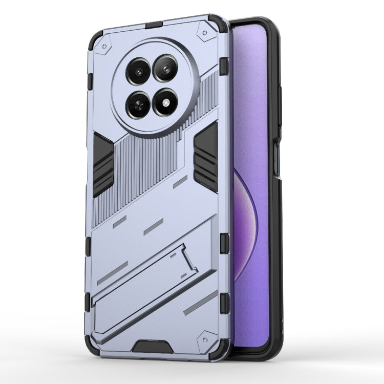 Punk Armor 2 in 1 PC + TPU Phone Case with Holder, For Realme C63 4G Global, For Realme 12 5G Global, For Realme 12+ 5G Global