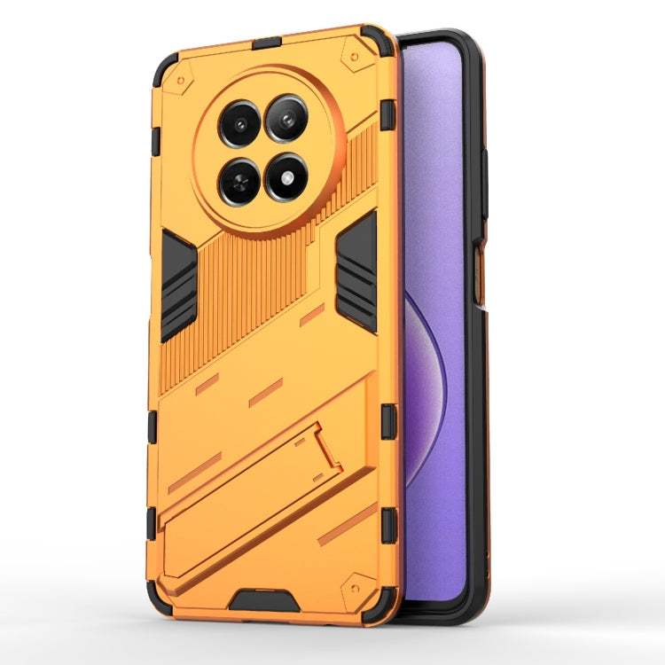 Punk Armor 2 in 1 PC + TPU Phone Case with Holder, For Realme C63 4G Global, For Realme 12 5G Global, For Realme 12+ 5G Global