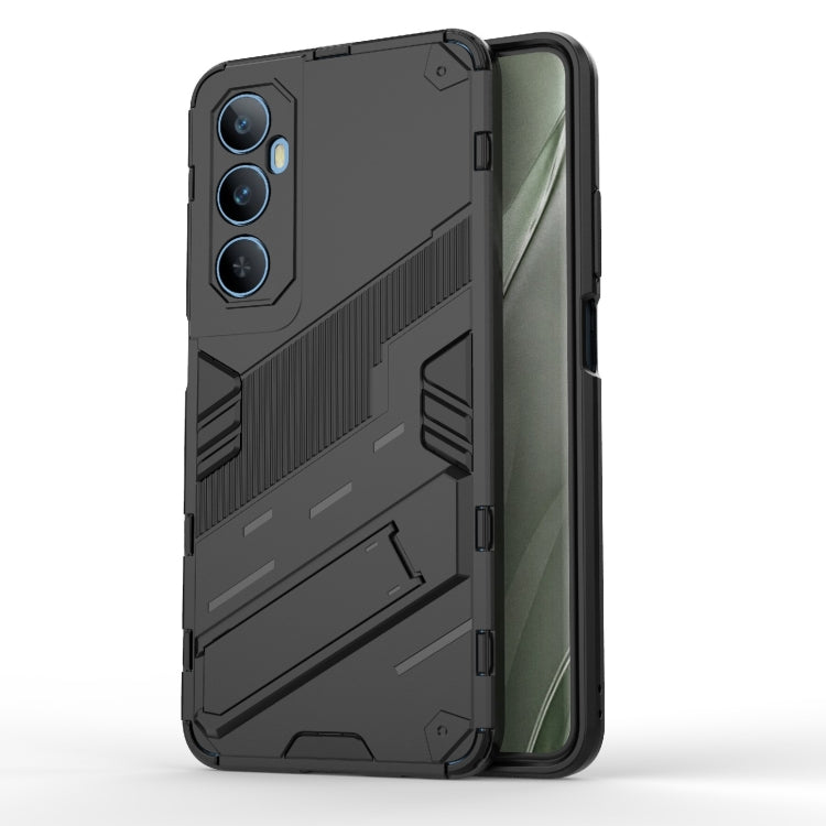 Punk Armor 2 in 1 PC + TPU Phone Case with Holder, For Realme C53 4G, For Realme C65 4G Global