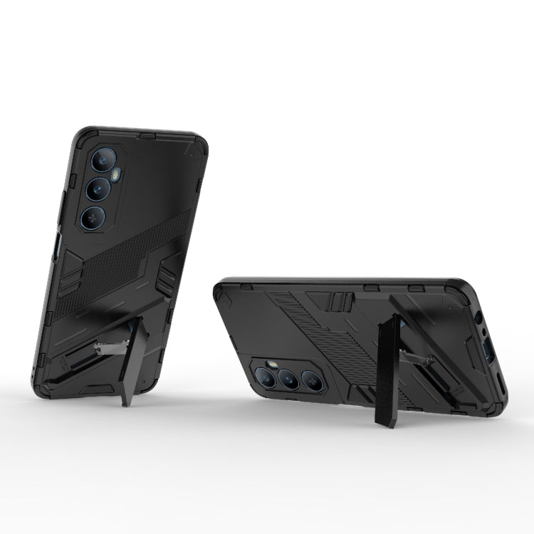 Punk Armor 2 in 1 PC + TPU Phone Case with Holder