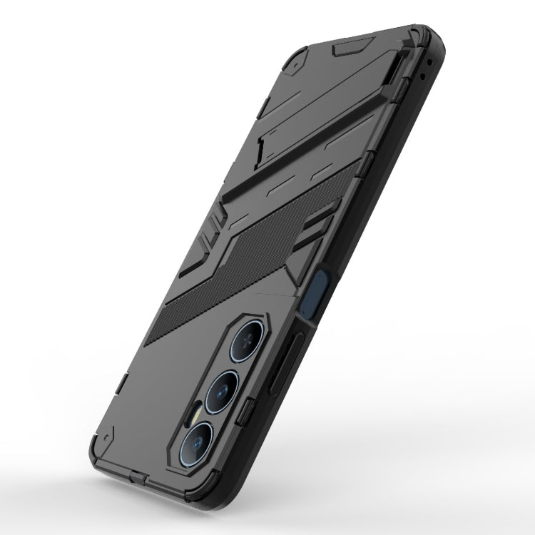 Punk Armor 2 in 1 PC + TPU Phone Case with Holder