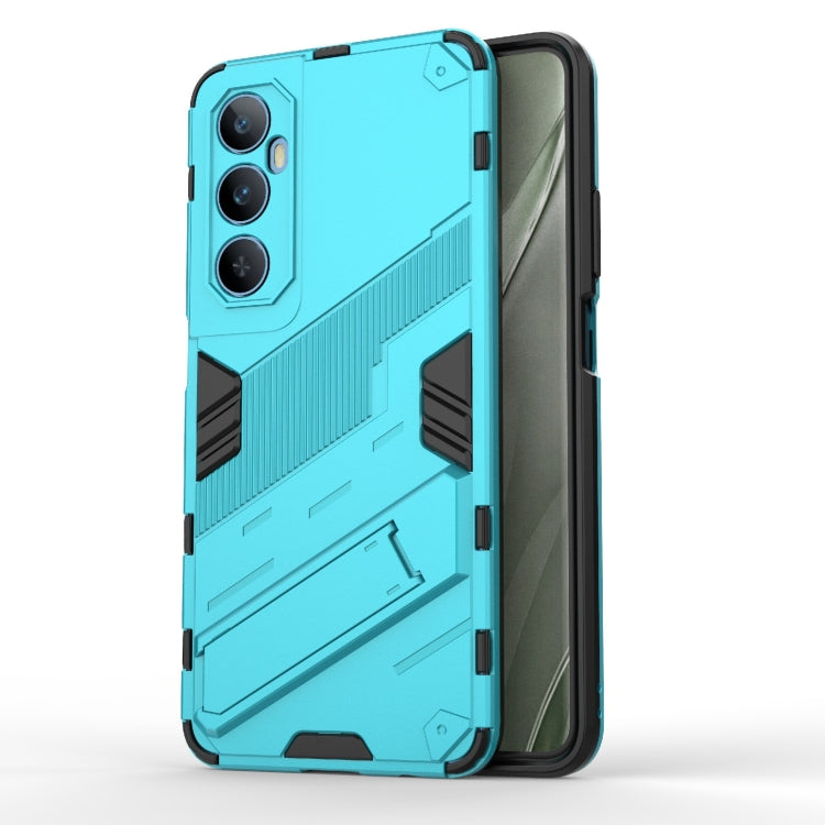 Punk Armor 2 in 1 PC + TPU Phone Case with Holder, For Realme C53 4G, For Realme C65 4G Global