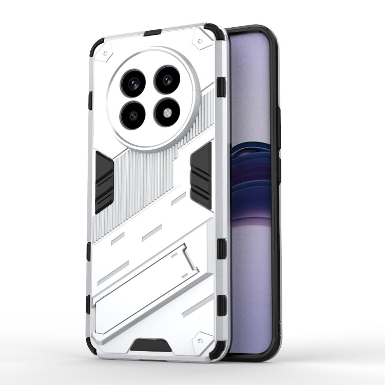 Punk Armor 2 in 1 PC + TPU Phone Case with Holder, For Realme 14 Pro+ 5G, For Realme 14 Pro 5G Global, For Realme 13 Pro 5G Global