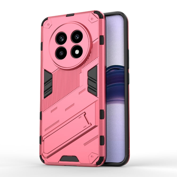 Punk Armor 2 in 1 PC + TPU Phone Case with Holder, For Realme 14 Pro+ 5G, For Realme 14 Pro 5G Global, For Realme 13 Pro 5G Global