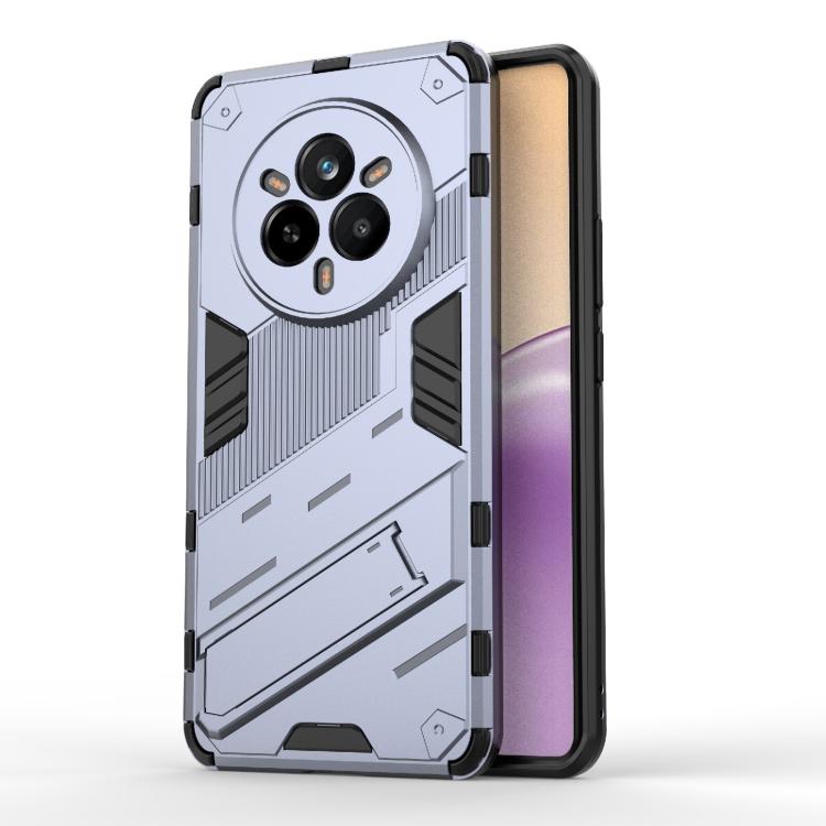 Punk Armor 2 in 1 PC + TPU Phone Case with Holder, For Realme 14 Pro+ 5G, For Realme 14 Pro 5G Global, For Realme 13 Pro 5G Global