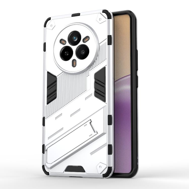 Punk Armor 2 in 1 PC + TPU Phone Case with Holder, For Realme 14 Pro+ 5G, For Realme 14 Pro 5G Global, For Realme 13 Pro 5G Global