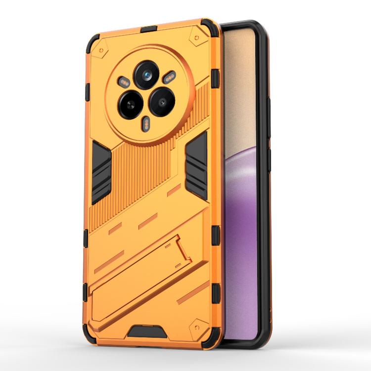Punk Armor 2 in 1 PC + TPU Phone Case with Holder, For Realme 14 Pro+ 5G, For Realme 14 Pro 5G Global, For Realme 13 Pro 5G Global