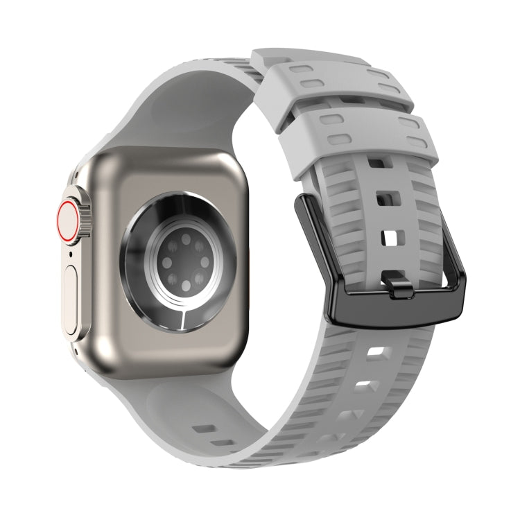 Tire Texture Silicone Watch Band, For Apple Watch Series 8 41mm