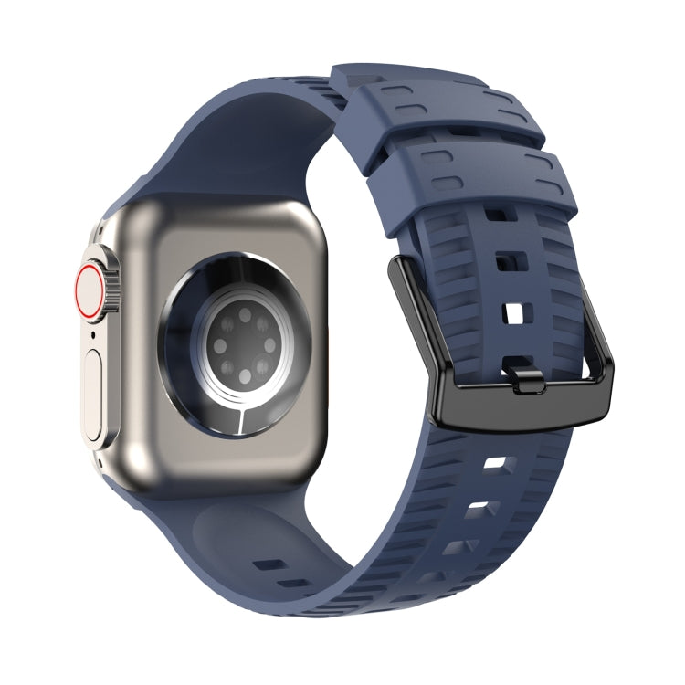 Tire Texture Silicone Watch Band, For Apple Watch Series 8 41mm