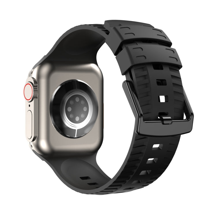 Tire Texture Silicone Watch Band, For Apple Watch Series 8 41mm