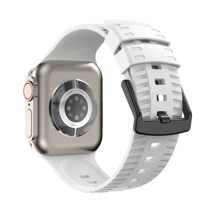 Tire Texture Silicone Watch Band, For Apple Watch Series 8 41mm