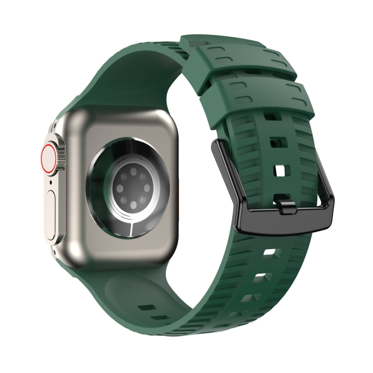 Tire Texture Silicone Watch Band, For Apple Watch Series 8 41mm