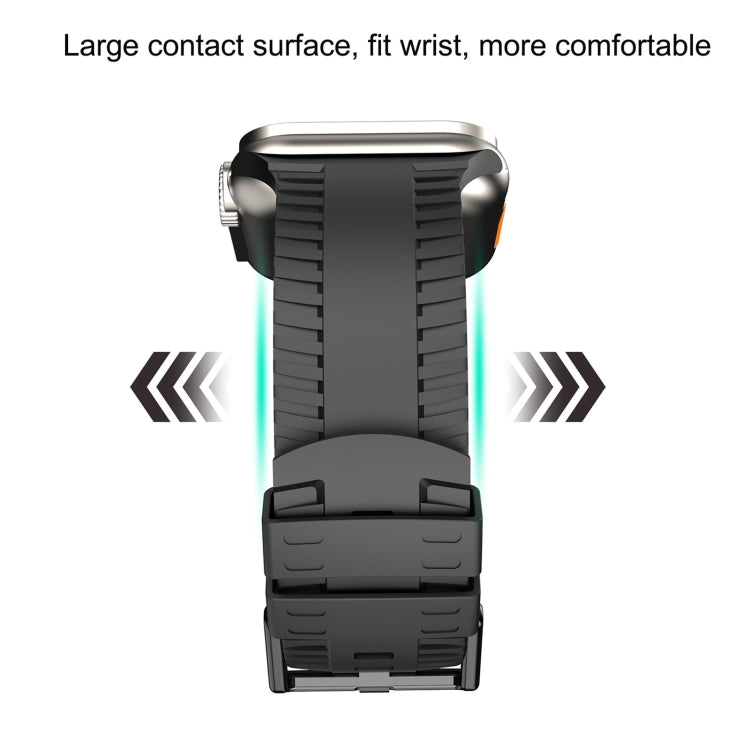 Tire Texture Silicone Watch Band, For Apple Watch Series 8 41mm