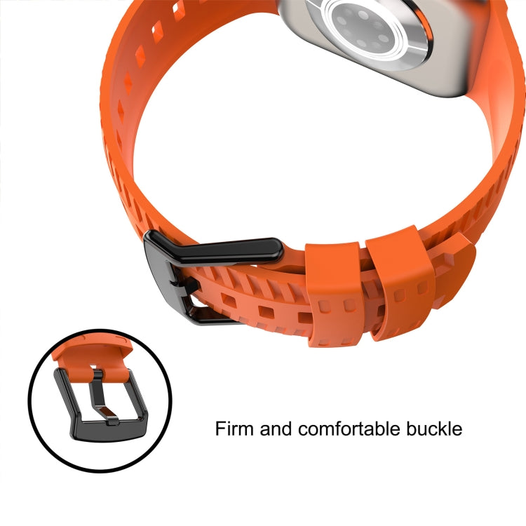 Tire Texture Silicone Watch Band, For Apple Watch Series 7 45mm