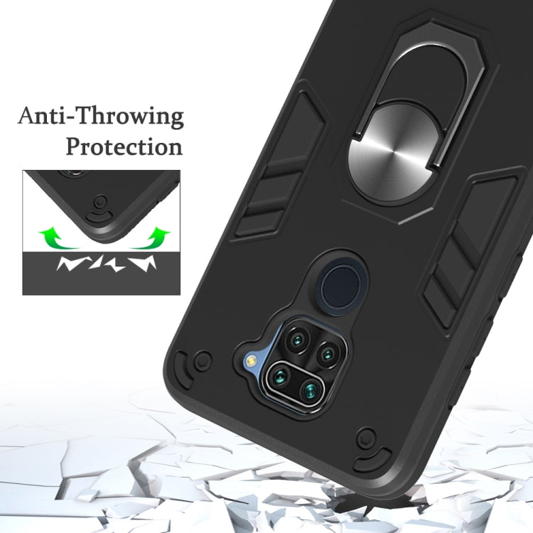 2 in 1 Armor Series PC + TPU Protective Case with Ring Holder, For Xiaomi Redmi Note 9, For LG K51 / Q51, For Vivo Y50