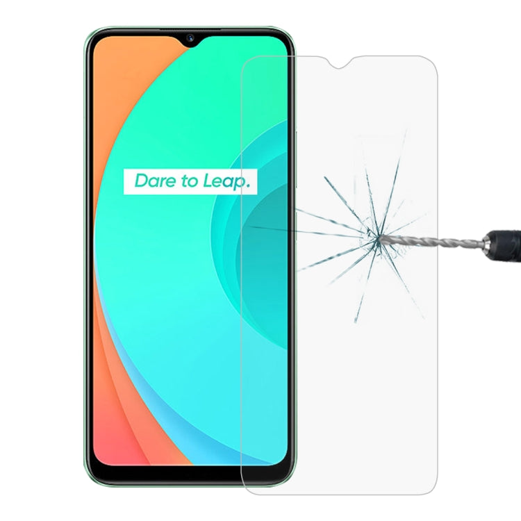 0.26mm 9H 2.5D Tempered Glass Film, For OPPO Realme C3, For OPPO Realme C11, For Sony Xperia L4