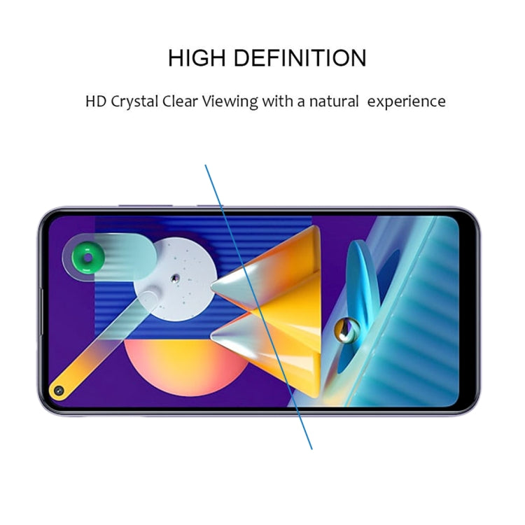 25 PCS Full Glue Full Screen Tempered Glass Film, For Samsung Galaxy M11, For Samsung Galaxy M51, For Samsung Galaxy A01 Core
