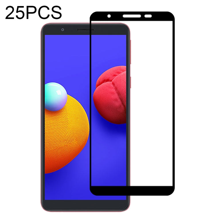 25 PCS Full Glue Full Screen Tempered Glass Film, For Samsung Galaxy M11, For Samsung Galaxy M51, For Samsung Galaxy A01 Core