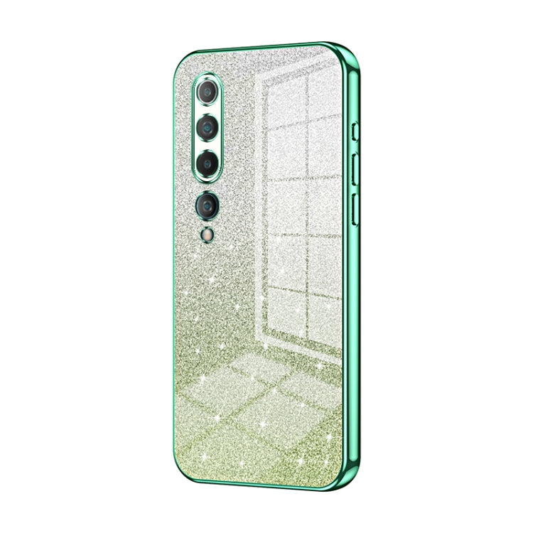 Gradient Glitter Powder Electroplated Phone Case