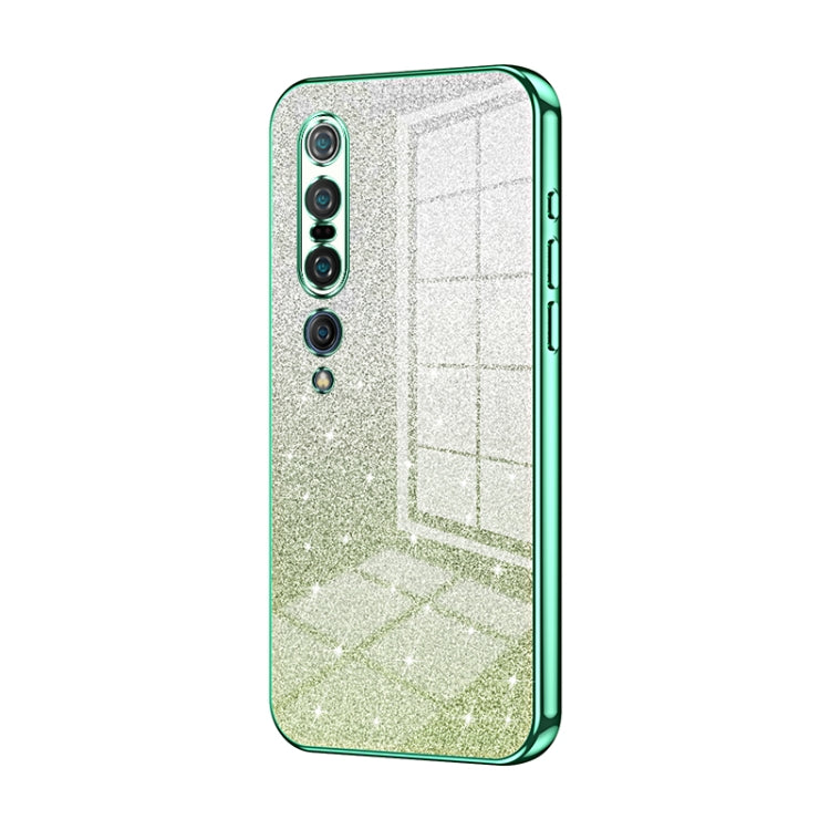 Gradient Glitter Powder Electroplated Phone Case