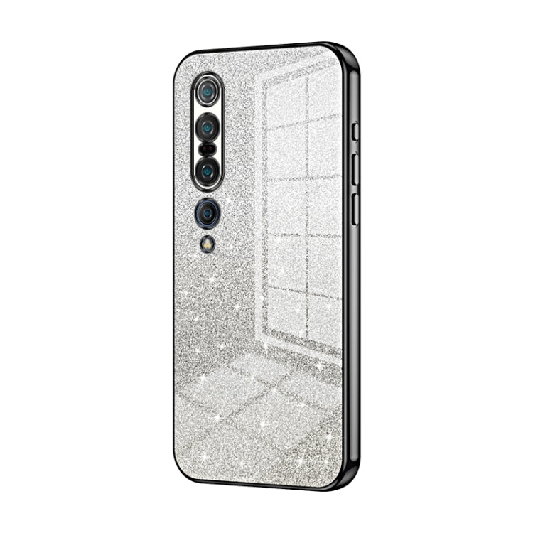 Gradient Glitter Powder Electroplated Phone Case
