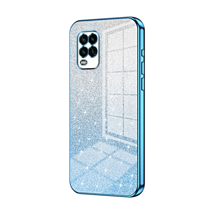 Gradient Glitter Powder Electroplated Phone Case