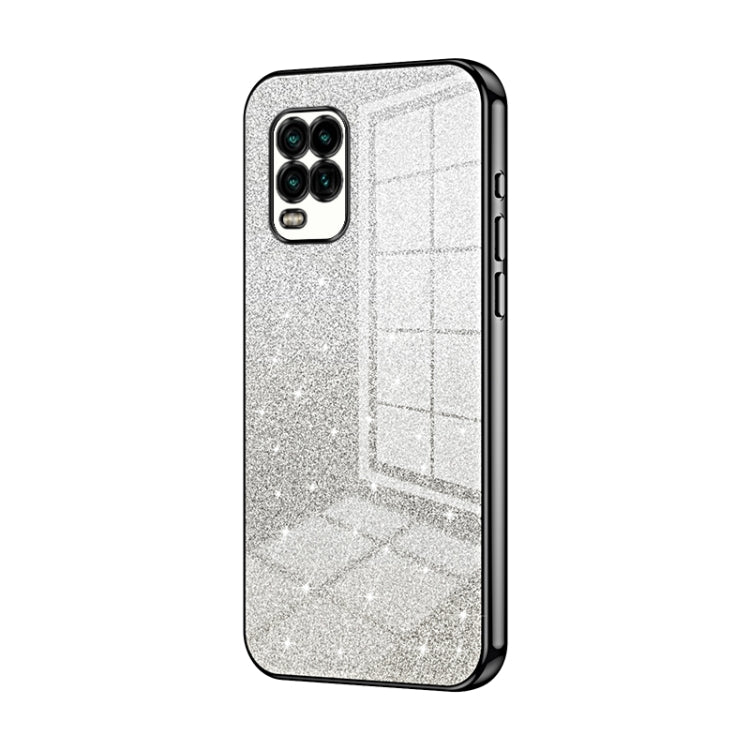 Gradient Glitter Powder Electroplated Phone Case