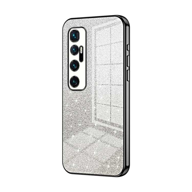 Gradient Glitter Powder Electroplated Phone Case