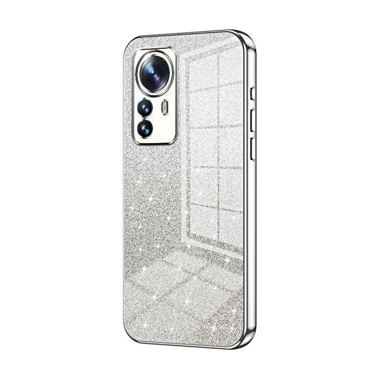 Gradient Glitter Powder Electroplated Phone Case, For Xiaomi 12T Pro, For Xiaomi 12 Pro / 12S Pro, For Xiaomi 12S