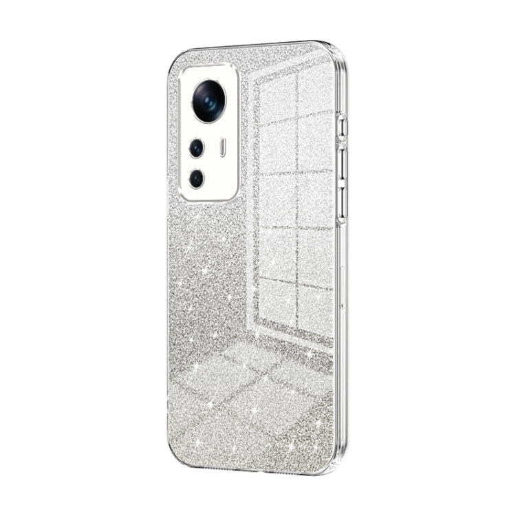 Gradient Glitter Powder Electroplated Phone Case, For Xiaomi 12T Pro, For Xiaomi 12 Pro / 12S Pro, For Xiaomi 12S