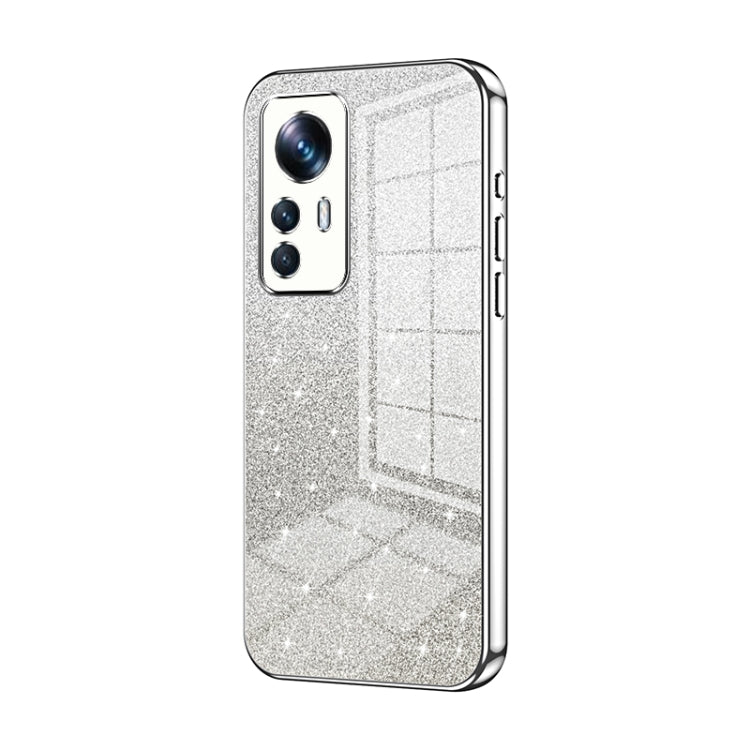 Gradient Glitter Powder Electroplated Phone Case, For Xiaomi 12T Pro, For Xiaomi 12 Pro / 12S Pro, For Xiaomi 12S