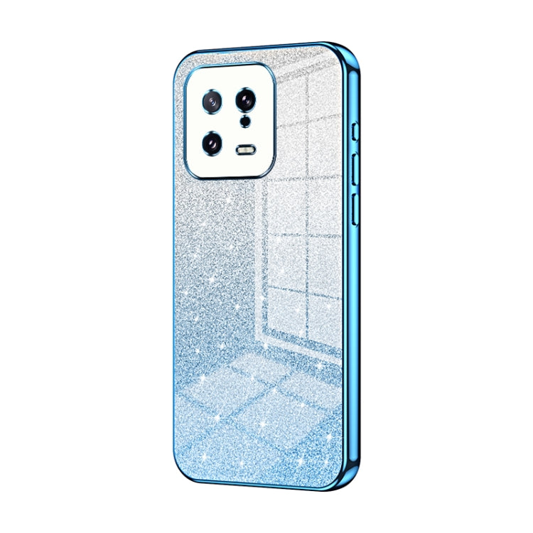 Gradient Glitter Powder Electroplated Phone Case