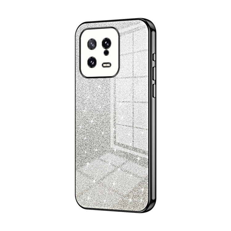 Gradient Glitter Powder Electroplated Phone Case