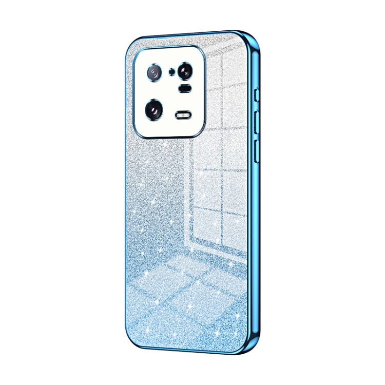 Gradient Glitter Powder Electroplated Phone Case