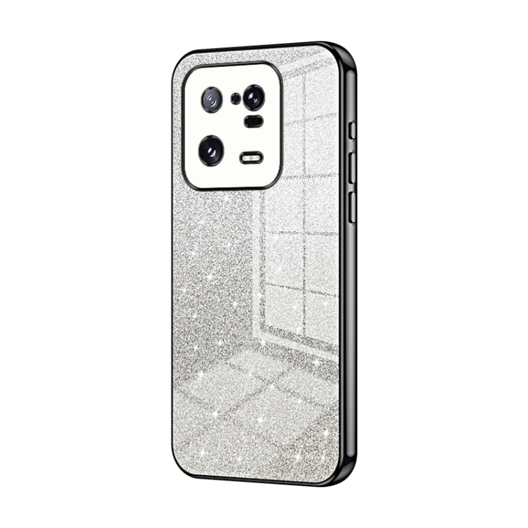 Gradient Glitter Powder Electroplated Phone Case