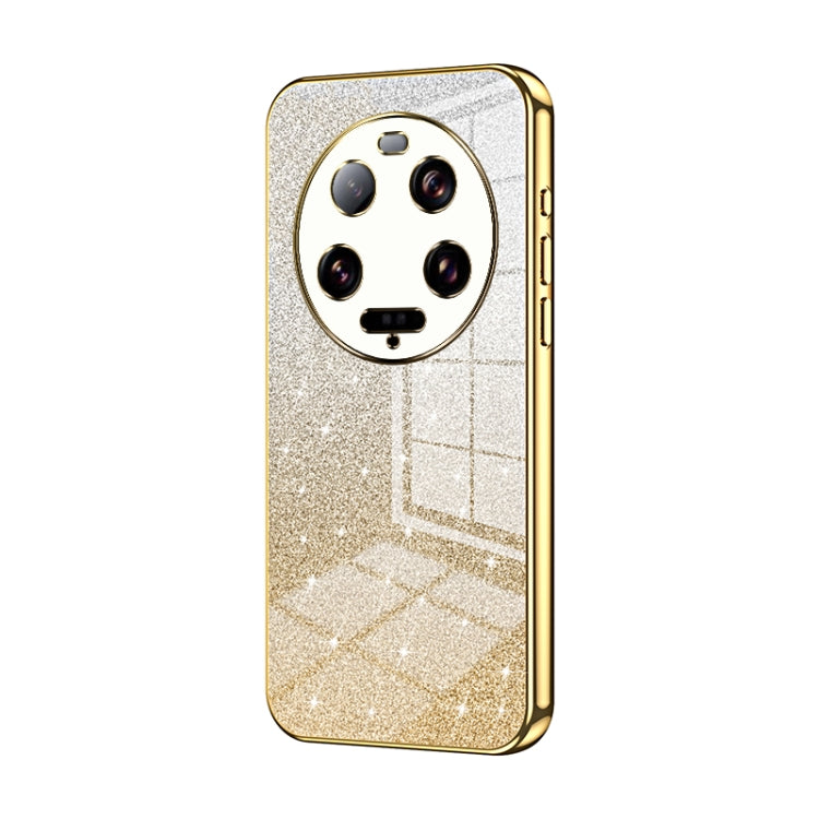 Gradient Glitter Powder Electroplated Phone Case