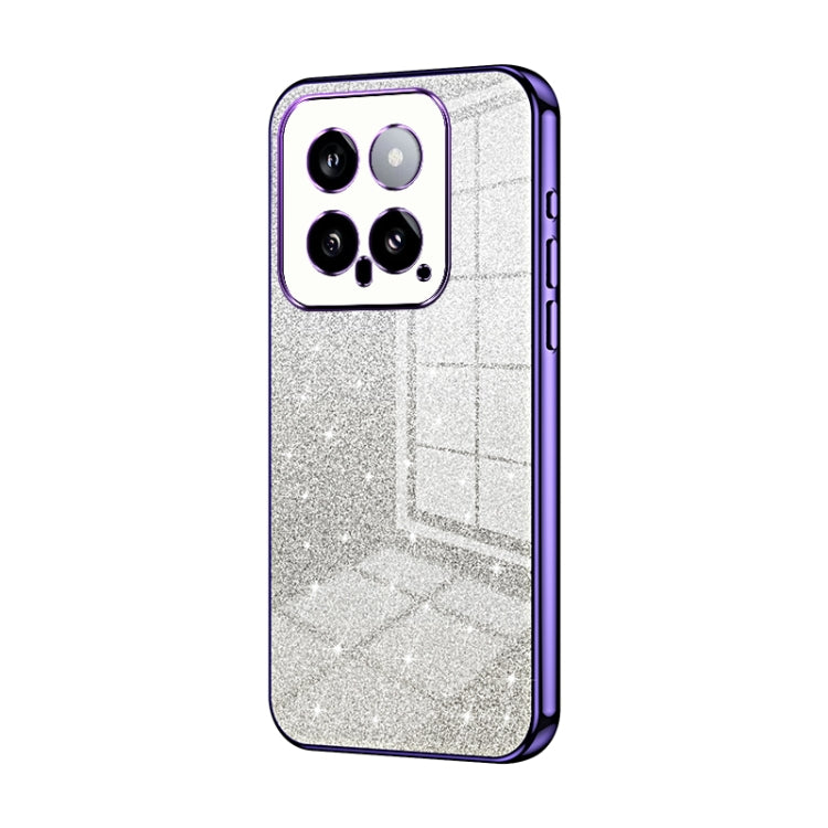 Gradient Glitter Powder Electroplated Phone Case
