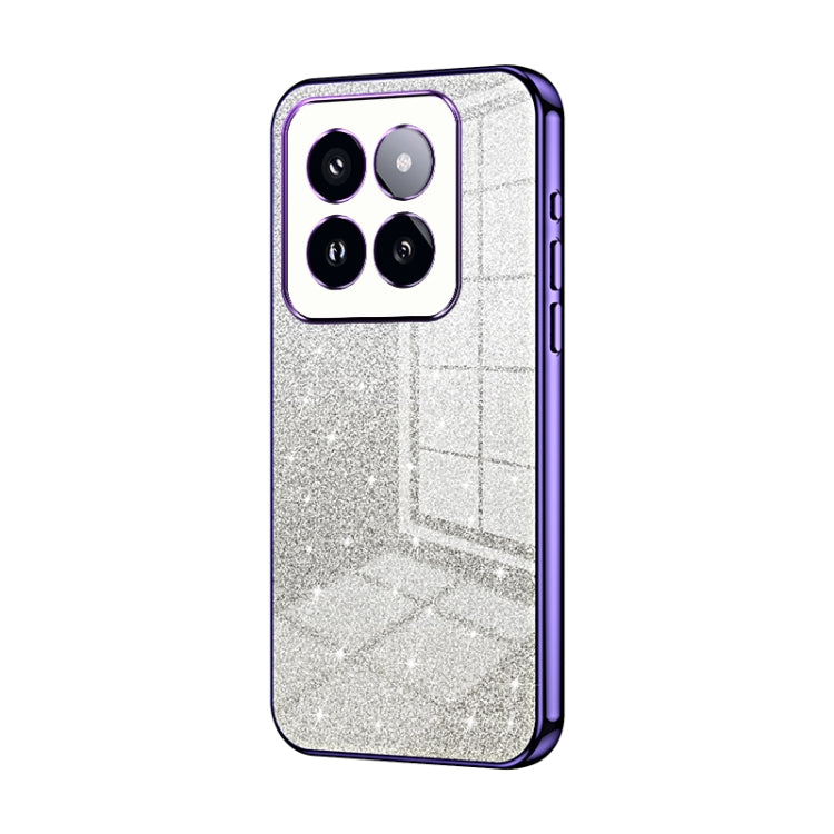 Gradient Glitter Powder Electroplated Phone Case