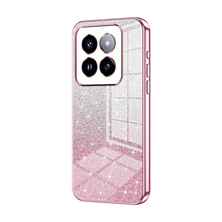 Gradient Glitter Powder Electroplated Phone Case