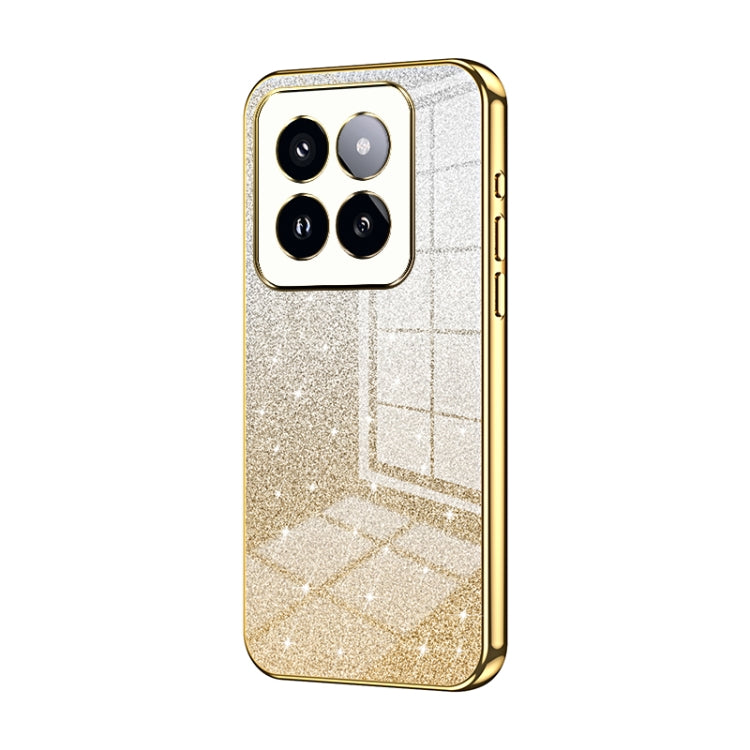 Gradient Glitter Powder Electroplated Phone Case