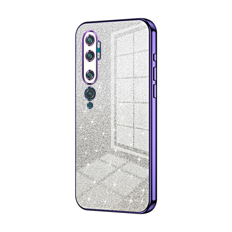 Gradient Glitter Powder Electroplated Phone Case
