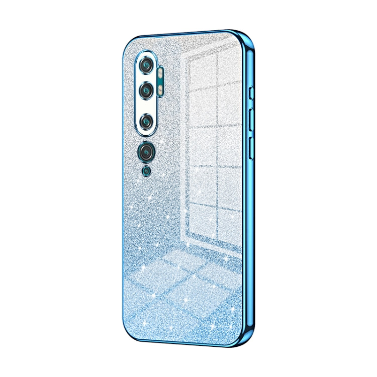 Gradient Glitter Powder Electroplated Phone Case