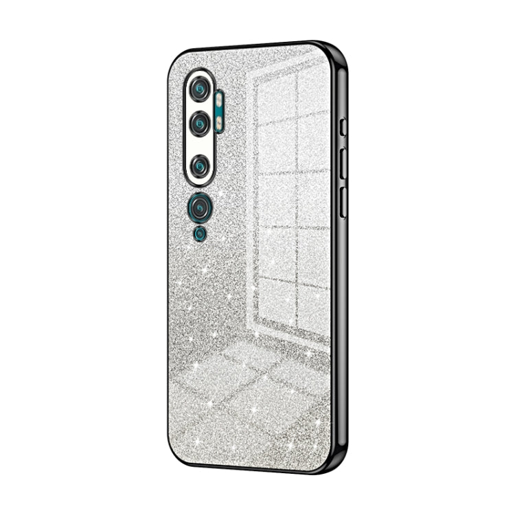 Gradient Glitter Powder Electroplated Phone Case