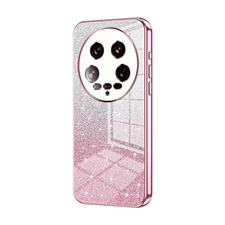 Gradient Glitter Powder Electroplated Phone Case