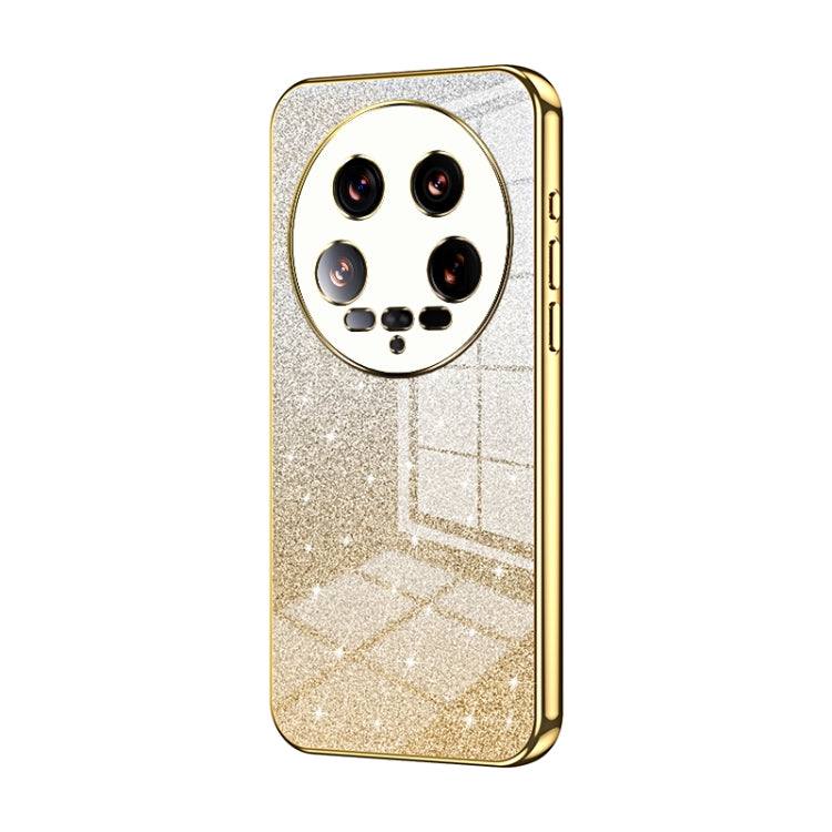 Gradient Glitter Powder Electroplated Phone Case