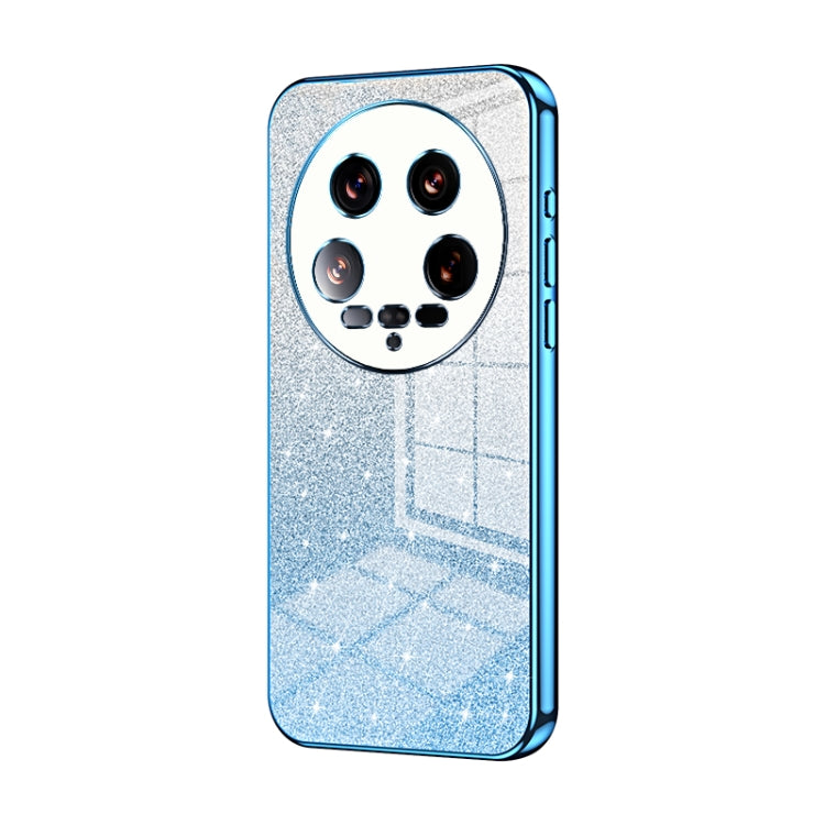Gradient Glitter Powder Electroplated Phone Case