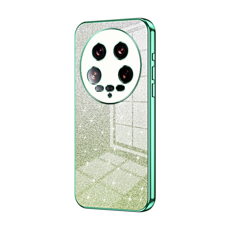 Gradient Glitter Powder Electroplated Phone Case