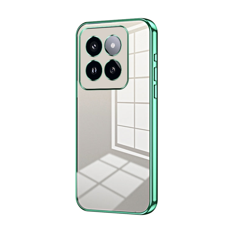 Transparent Plating Fine Hole Phone Case