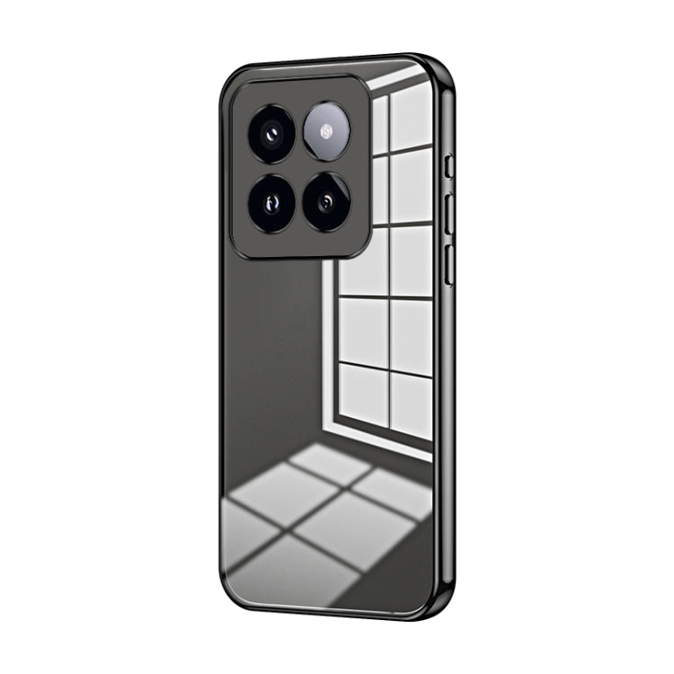Transparent Plating Fine Hole Phone Case